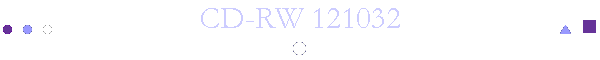 CD-RW 121032
